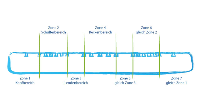 sieben zonen kaltschaummatratze