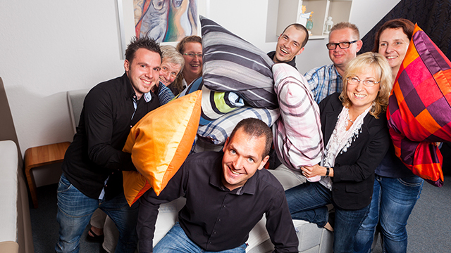 Kissenberatung Wuppertal Schlafraum Team