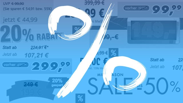 rabatte streichpreise